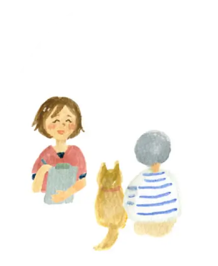 アドバイスは、小さな「おみやげ」。